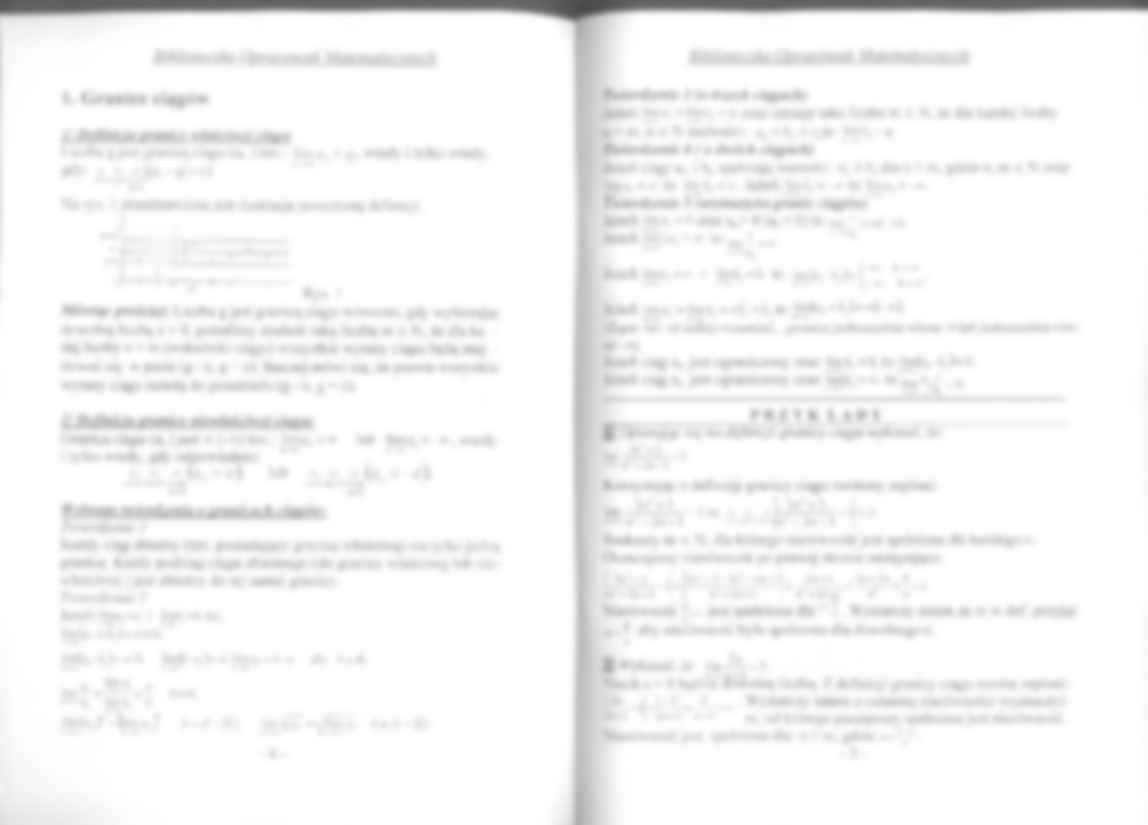 Wykład - analiza matematyczna - strona 2