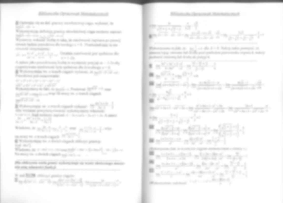 Wykład - analiza matematyczna - strona 3