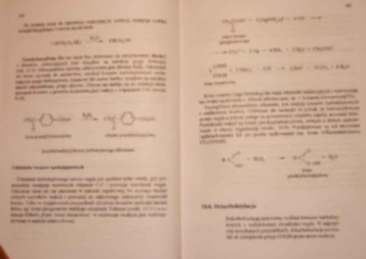 Chemia Organiczna - wykład - relacje kwasów karboksylowych - strona 2