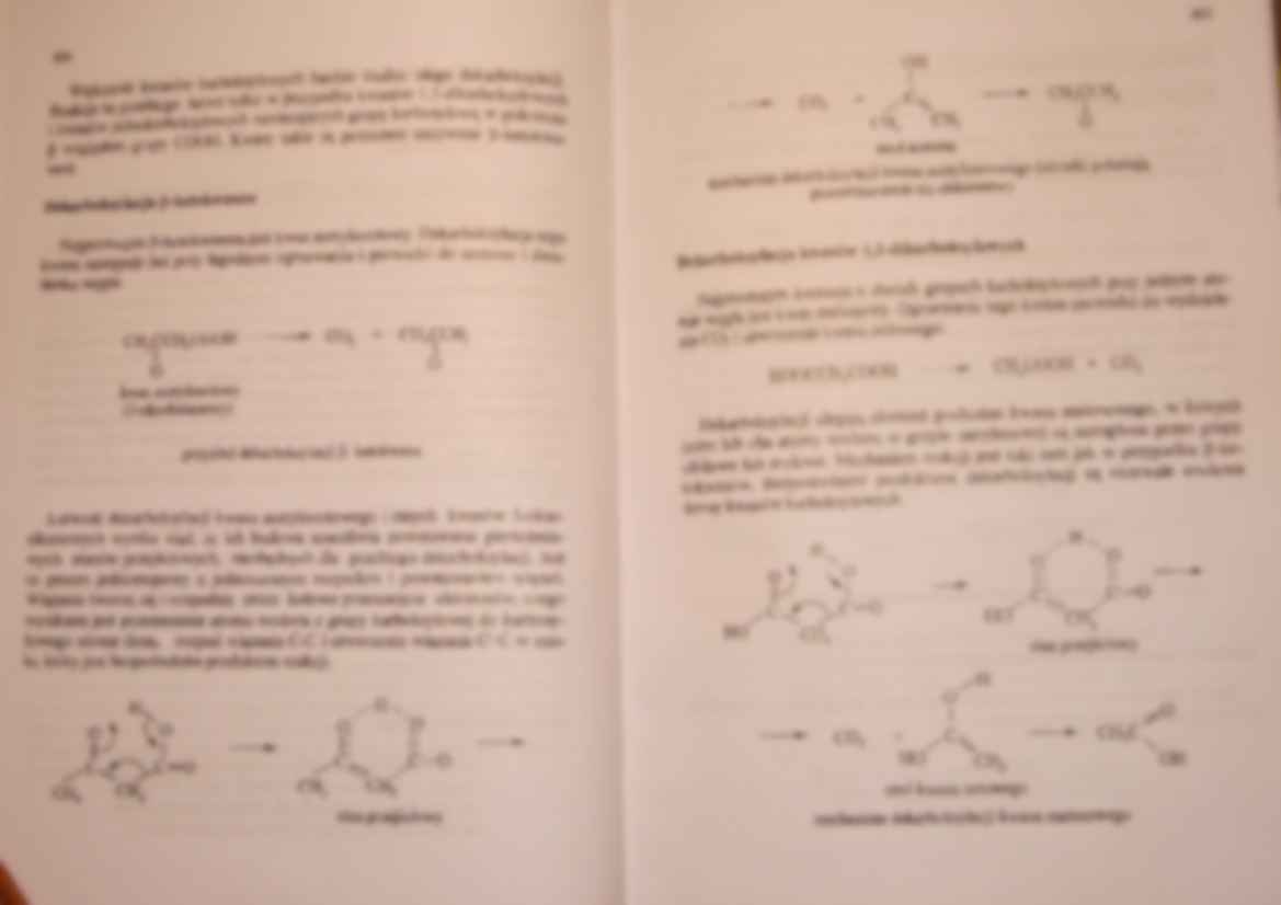 Chemia Organiczna - wykład - relacje kwasów karboksylowych - strona 3