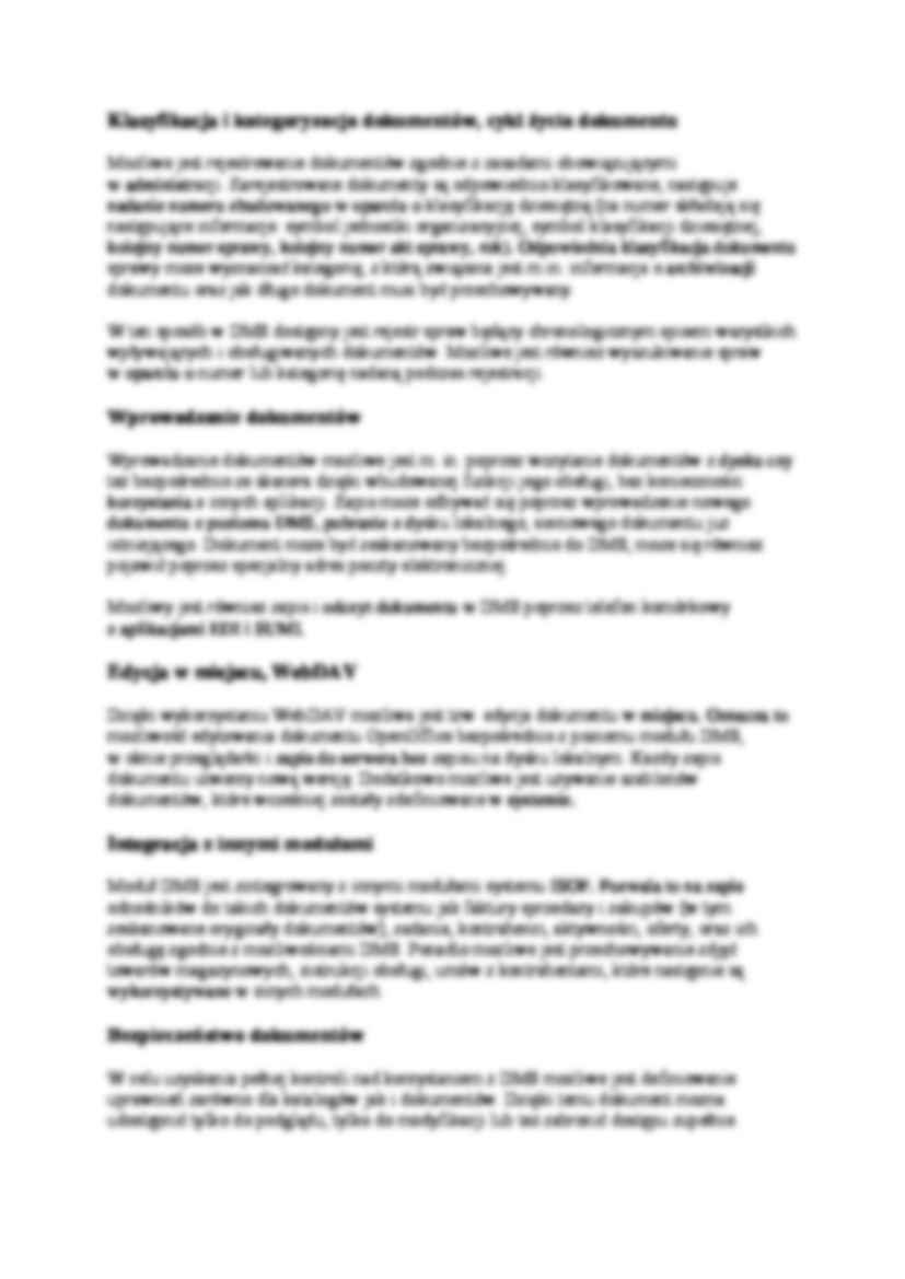 Zarządzanie dokumentami - omówienie - strona 2