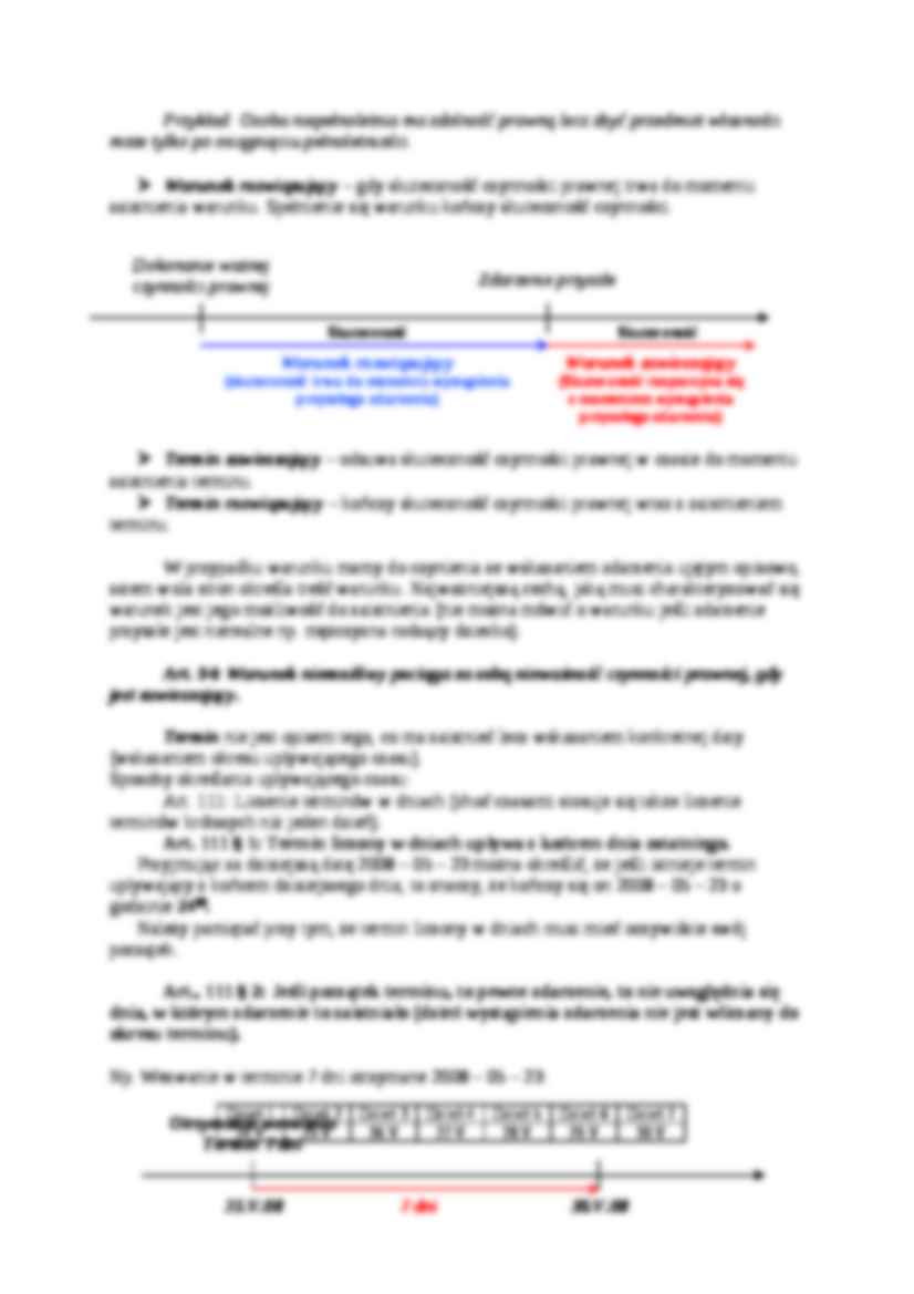 Składniki czynności prawnych - strona 3