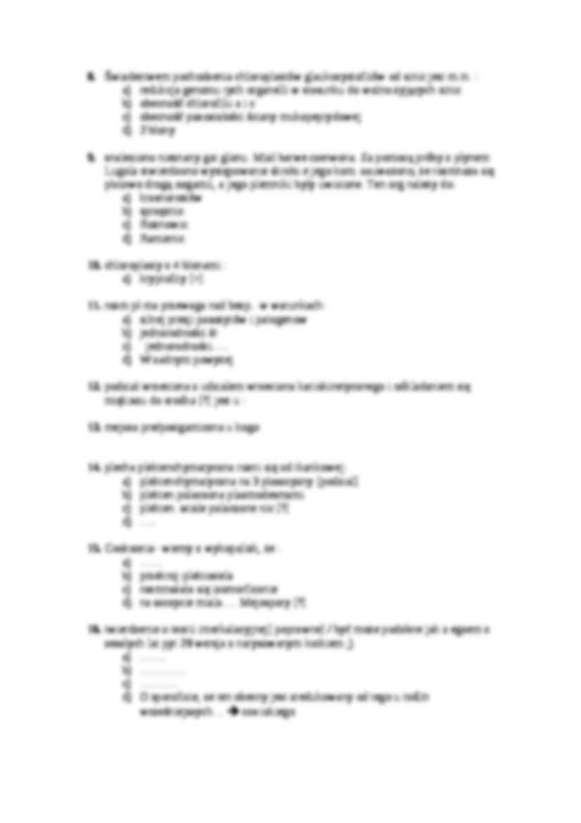 Egzamin z botaniki-pytania - strona 2