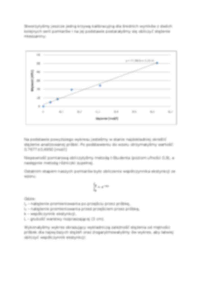 Pomiary nefelometryczne koloidów-opracowanie - strona 3