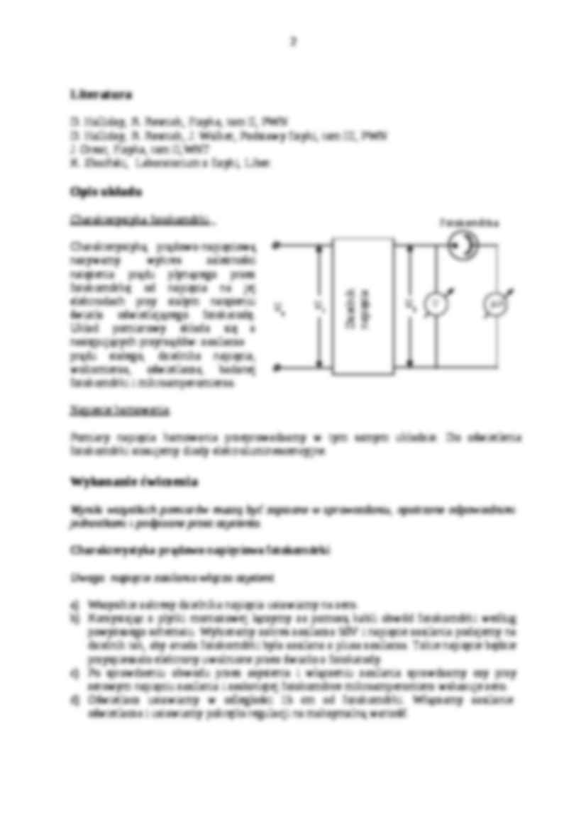 Badanie Zjawiska fotoelektrycznego-opracowanie - strona 2