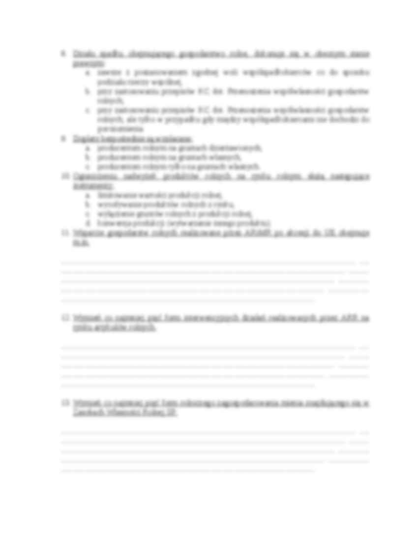 Egzamin z prawa rolnego 2009 - strona 2