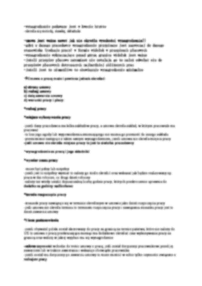 Forma i treść umowy o pracę - strona 2