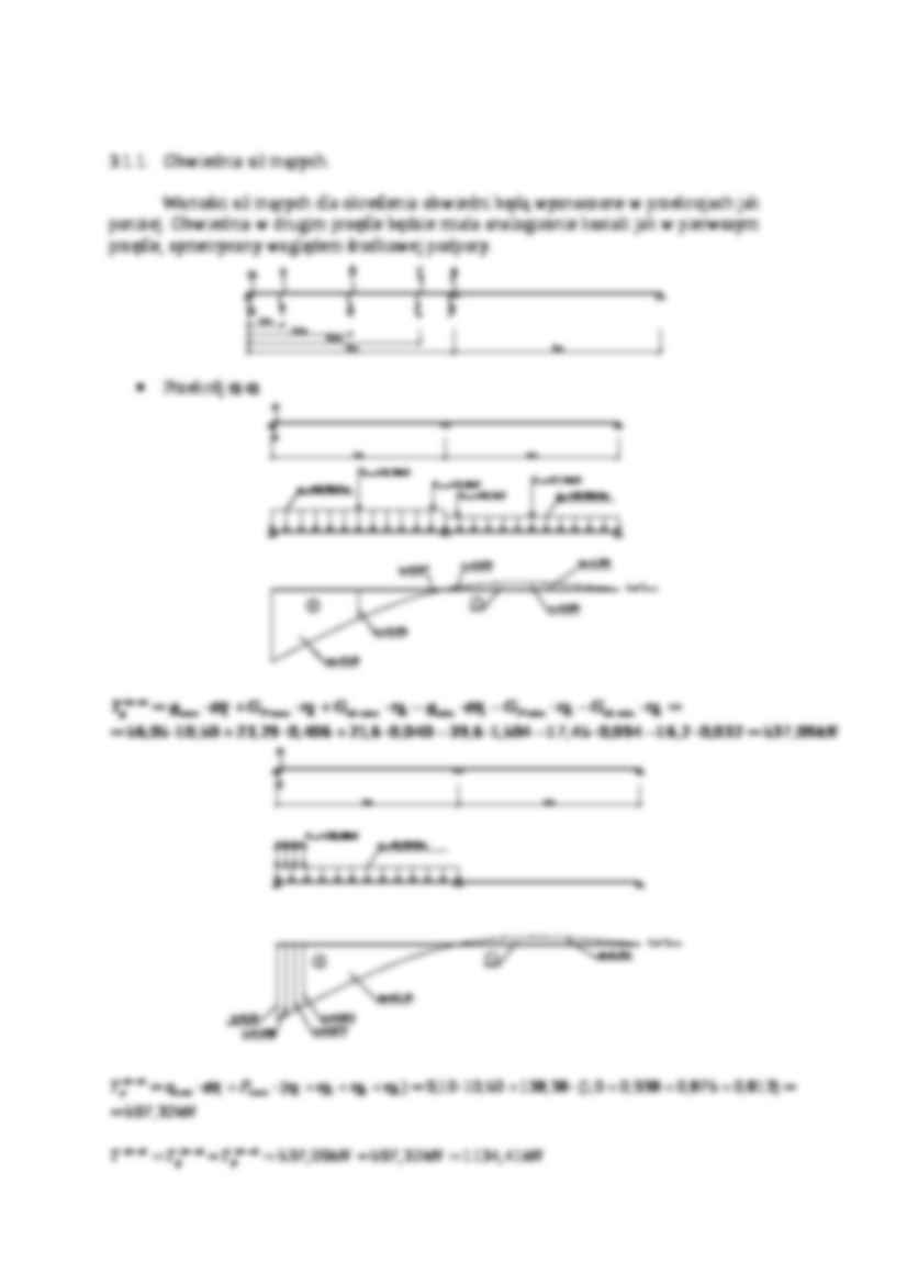 Obciążenia stałe - omówienie - dźwigar - strona 3