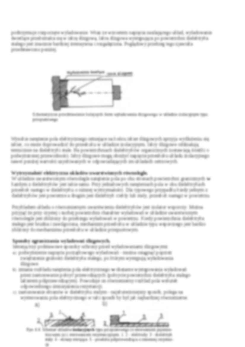  Badanie rezystywności skrośnej i powierzchniowej wybranych dielektryków stałych - omówienie - strona 3