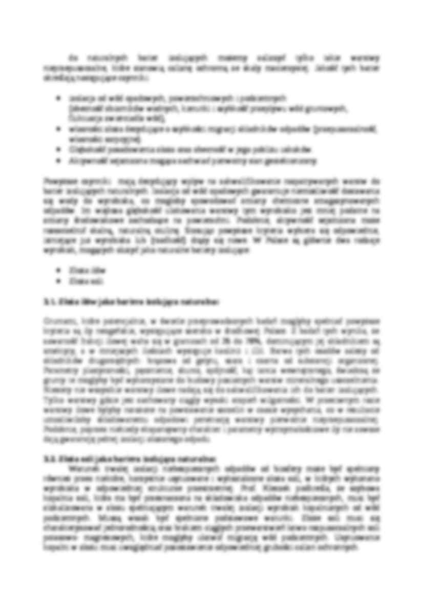 Systemy barier izolujących podziemne składowiska odpadów - omówienie - strona 3