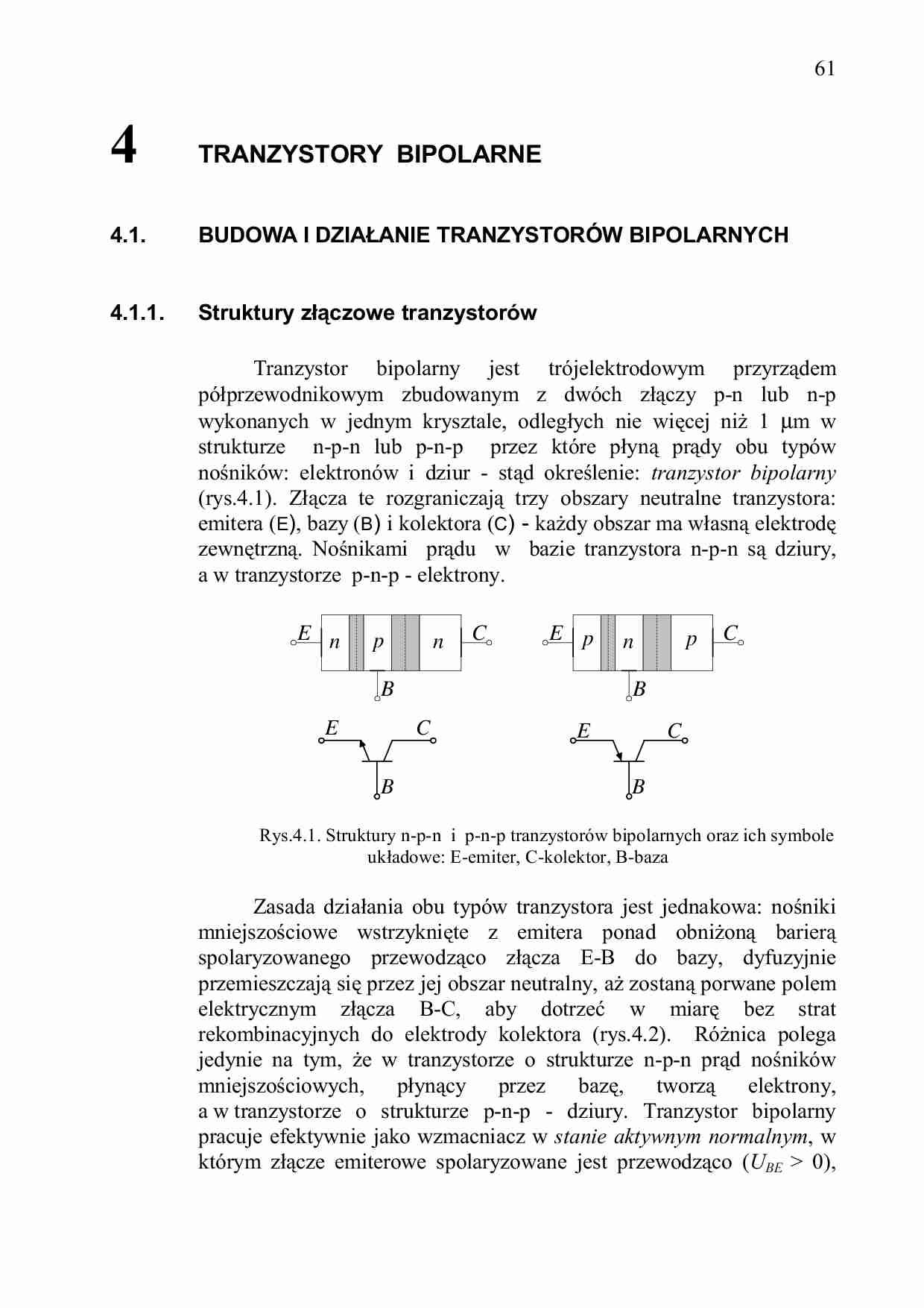 Tranzystory Bipolarne - wykład - strona 1