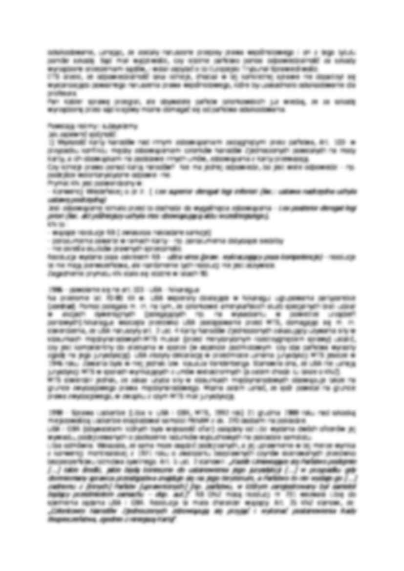 Prawo międzynarodowe publiczne - wykład - Spójność wewnętrzna - strona 2