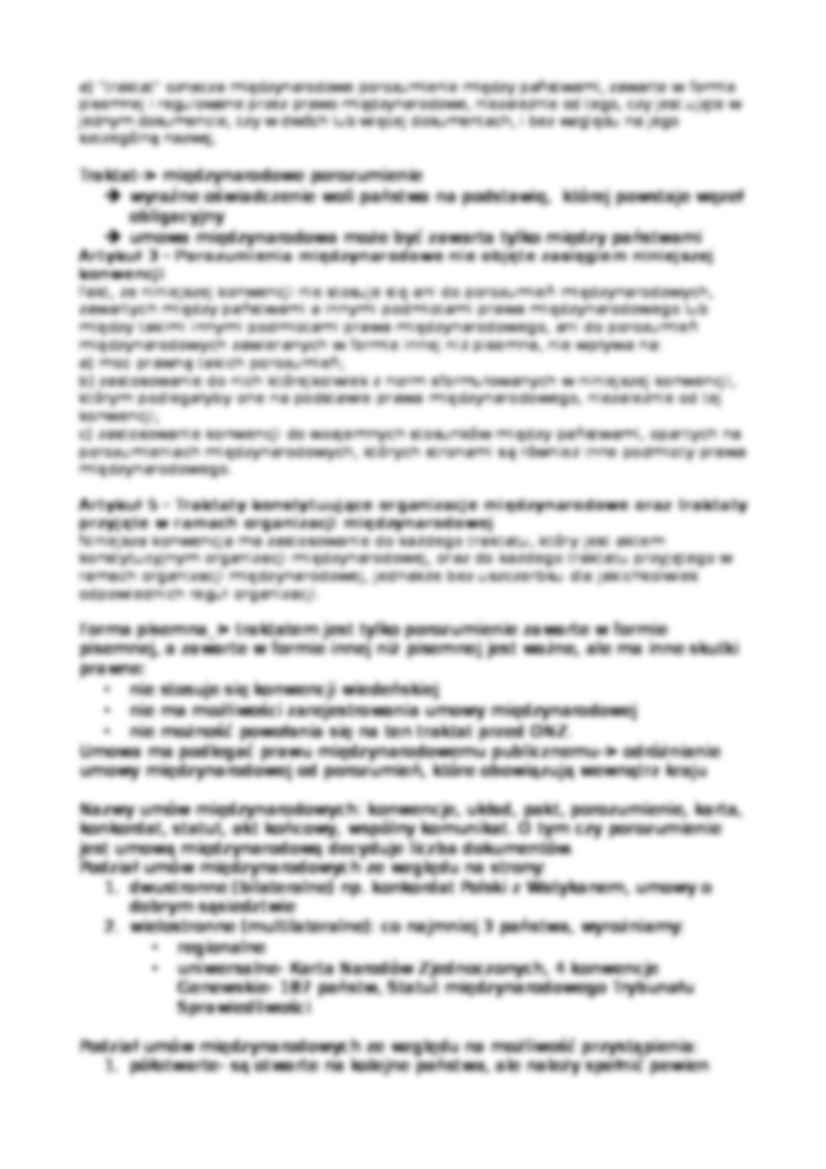 Prawo Międzynarodowe Publiczne - Ćwiczenia - strona 2