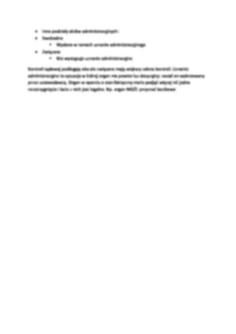 Prawne formy działania administracji- wykład 8 - strona 2