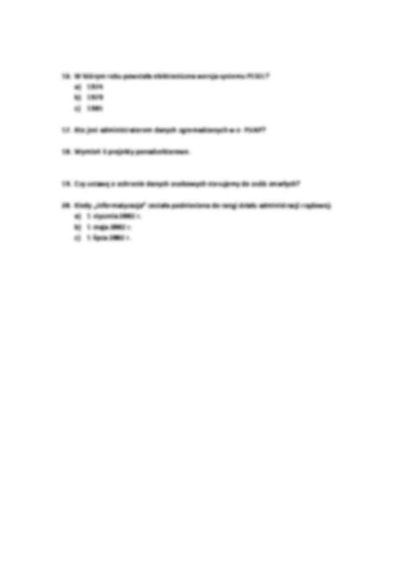 Informatyka w administracji- kolokwium 5 - strona 2