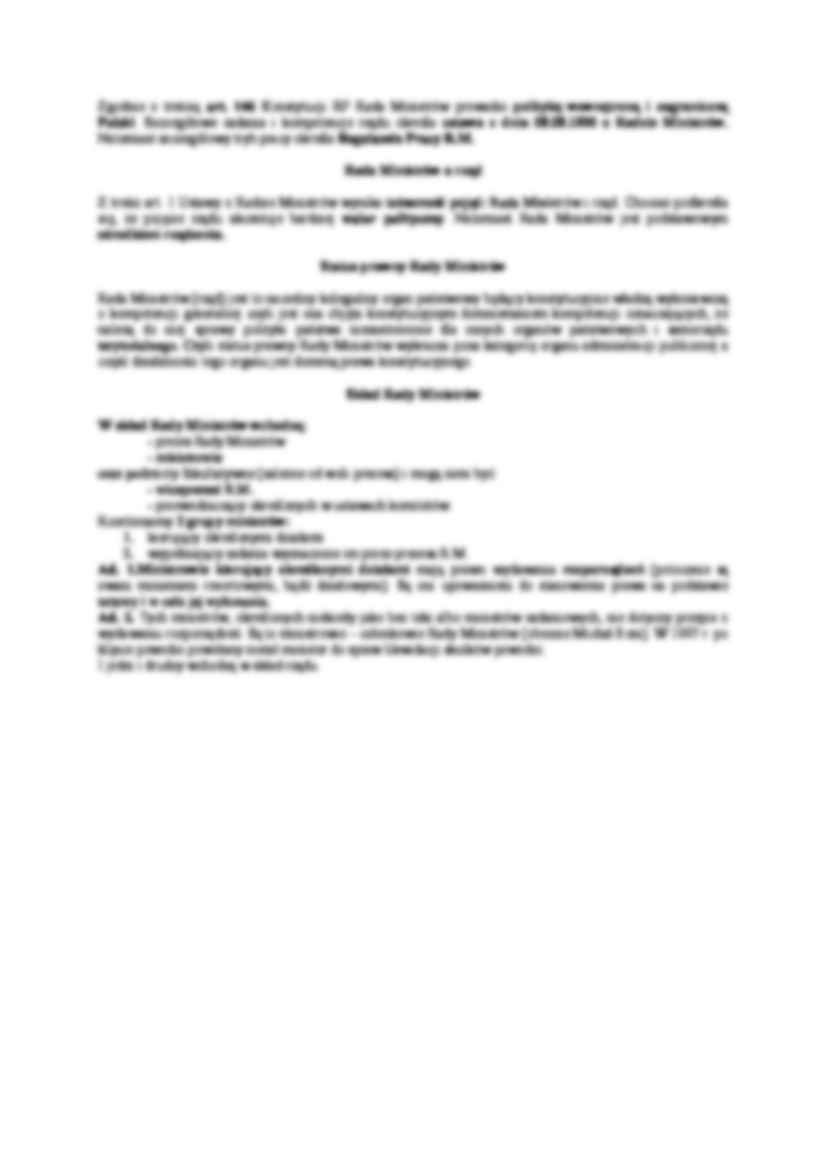 Organy administracji publicznej i organy administrujące- opracowanie - strona 2