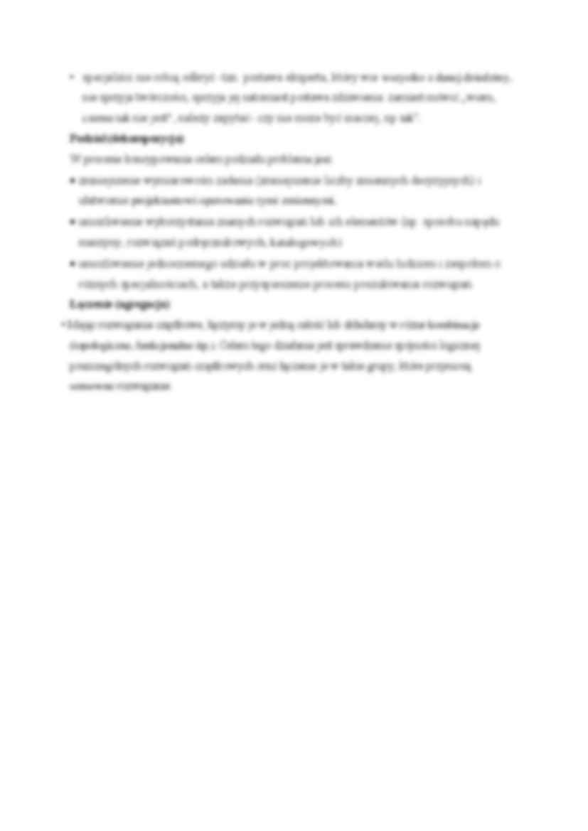 Metody heurystyczne koncypowania - strona 2