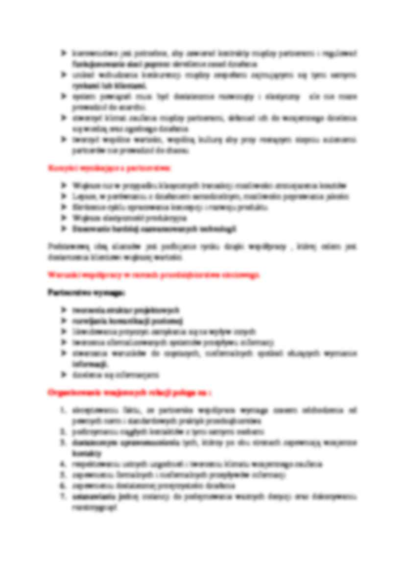 Koncepcje zarządzania - przedsiebiorstwo sieciowe - ćwiczenia MWSE - strona 3