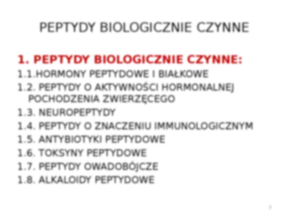 Bio-peptydy - omówienie - strona 3