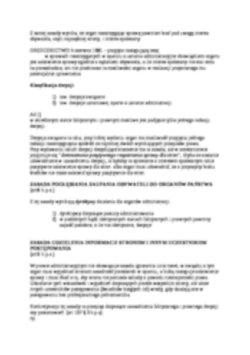 Zasady ogólne kodeksu postępowania administracyjnego - omówienie - strona 2