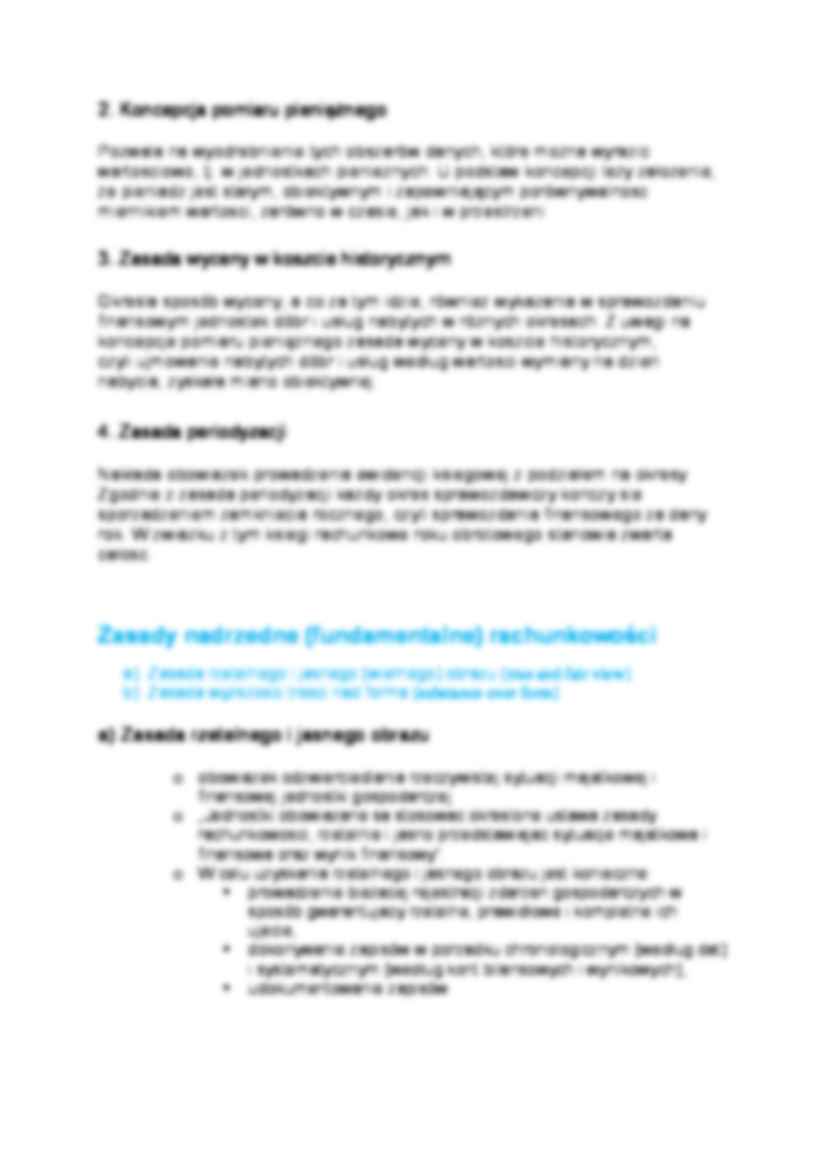 Zasady i koncepcje rachunkowości - strona 2