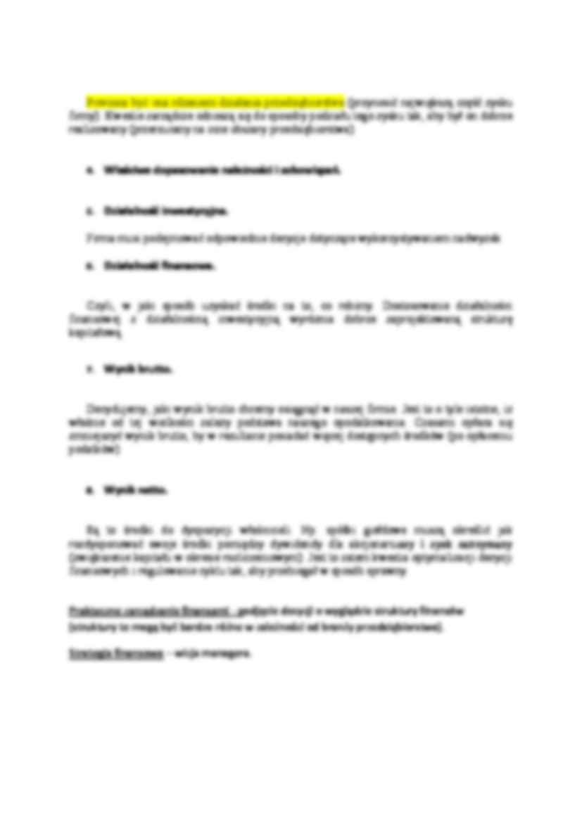 Kluczowe obszary zarządzania finansami przedsiębiorstw - strona 2