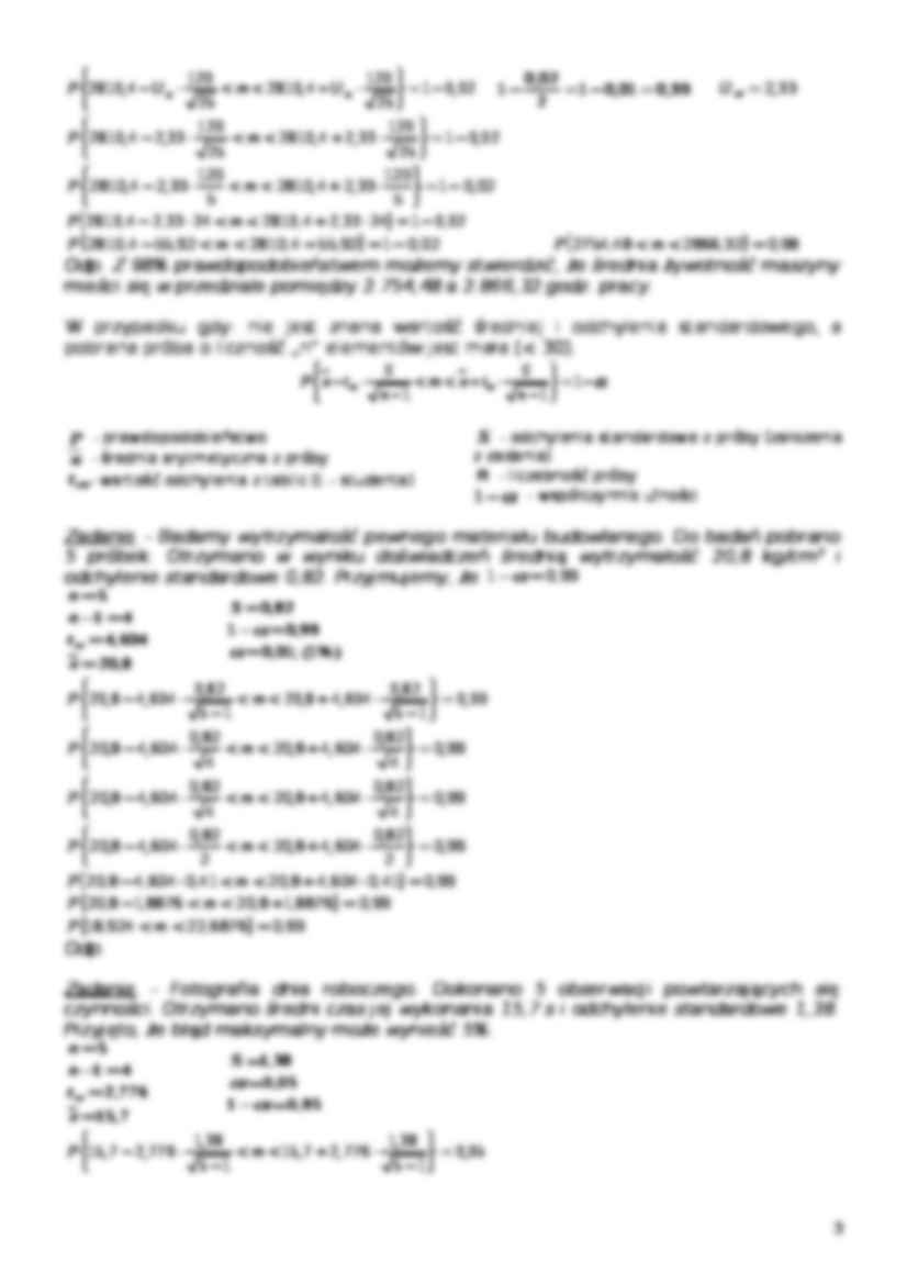 Statystyka matematyczna - notatki z ćwiczeń 1 MWSE - strona 3