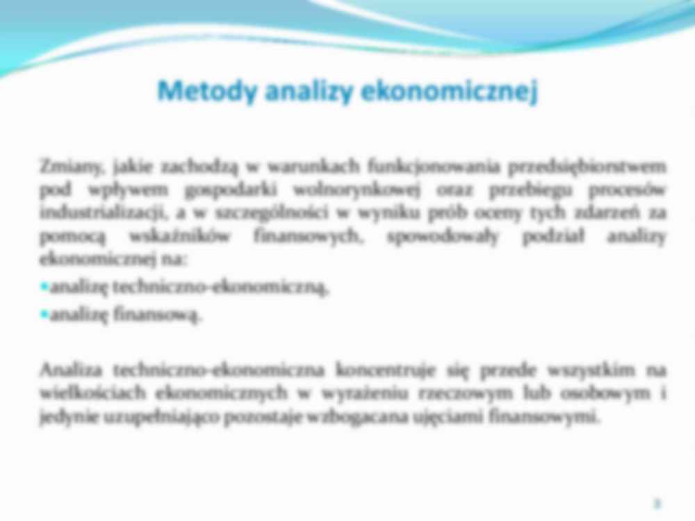 Wykład - Metody analizy ekonomicznej - strona 3