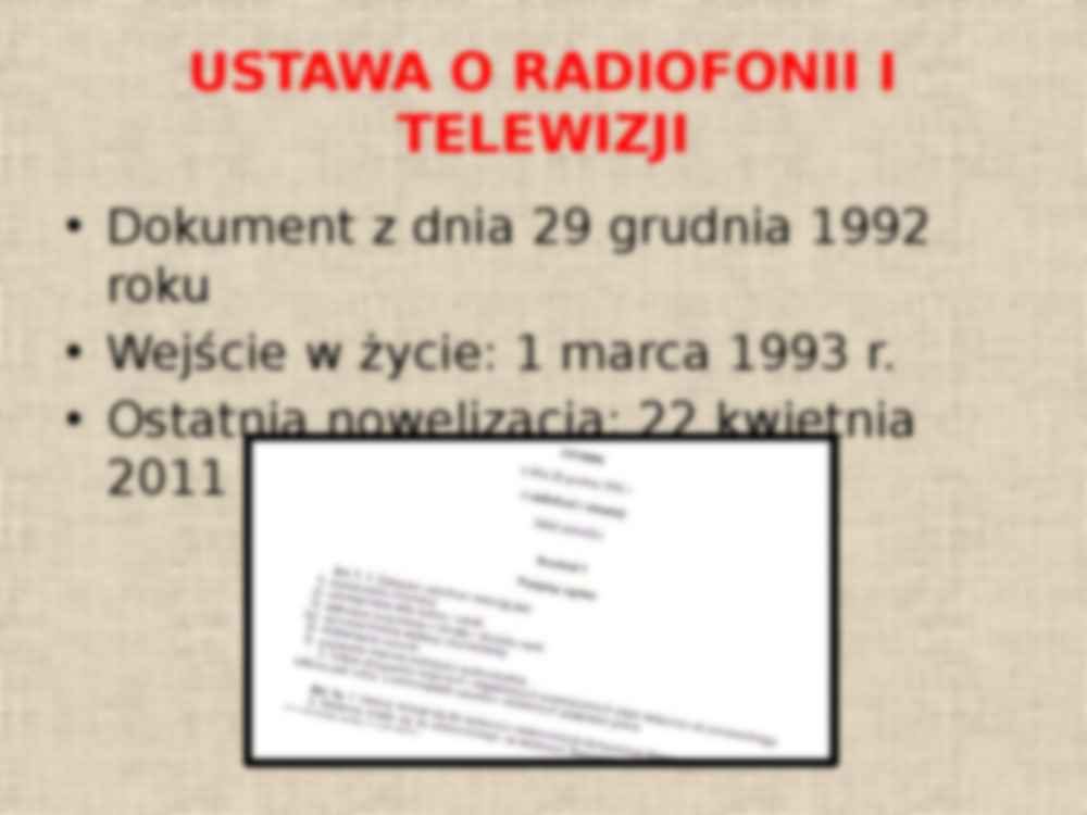 Ustawa o Radiofonii i Telewizji-prezentacja - strona 3