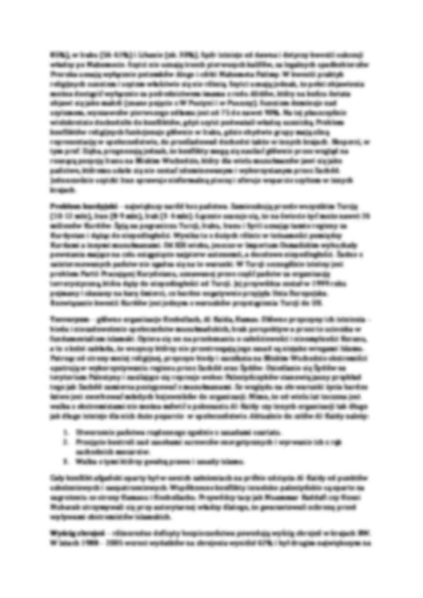 Charakterystyka konfliktów bliskowschodnich-opracowanie - strona 2