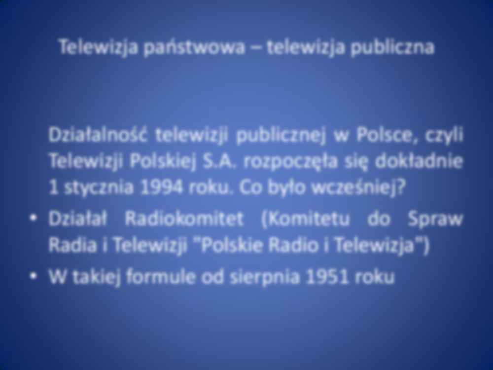 Media elektroniczne w Polsce-opracowanie - strona 2