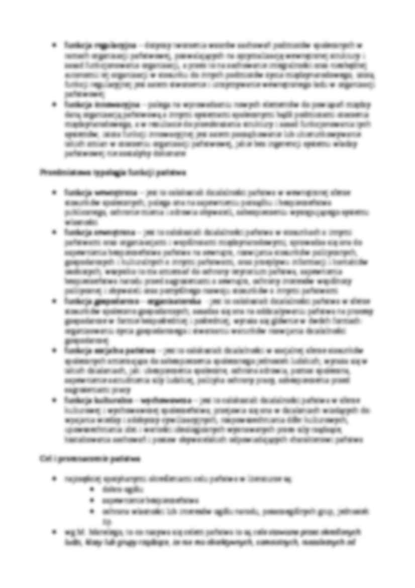 Cele, zadania i funkcje państwa-opracowanie - strona 2