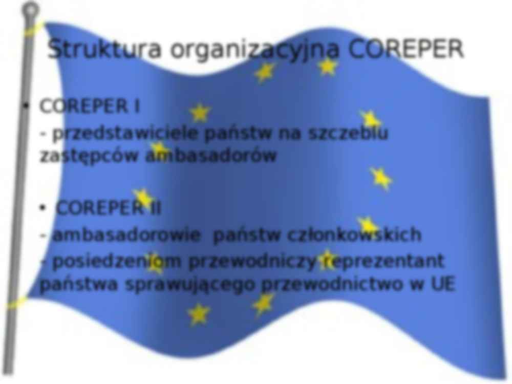 Struktura wewnętrzna Rady UE –poziom COREPER i poziom grup roboczych - strona 3