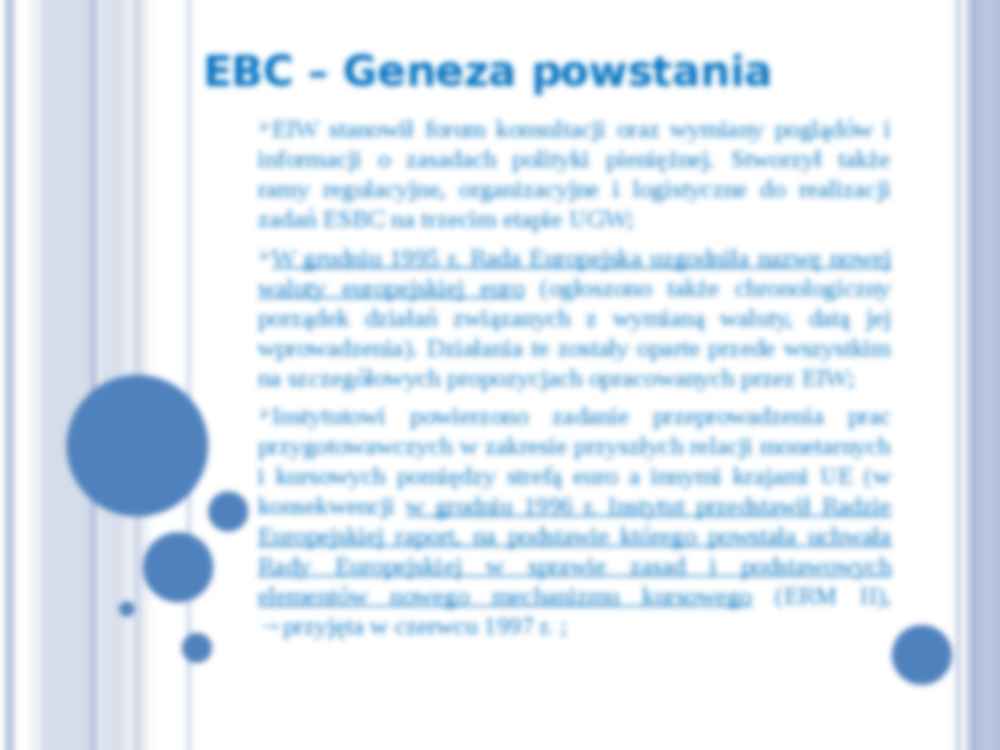 Europejski Bank Centralny-geneza i rozwój - strona 3