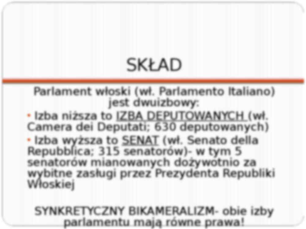 Parlament włoski-prezentacja - strona 2