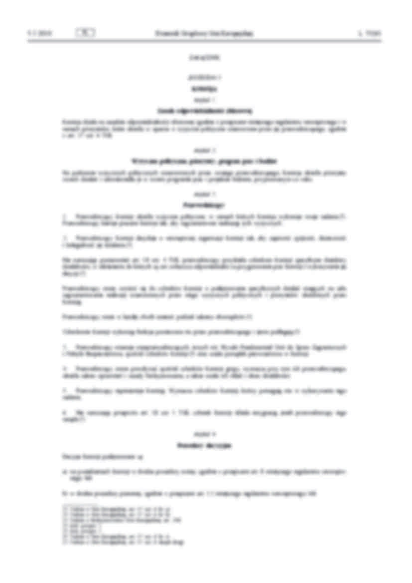 Regulamin Komisji Europejskiej - 24 luty 2010 - strona 2