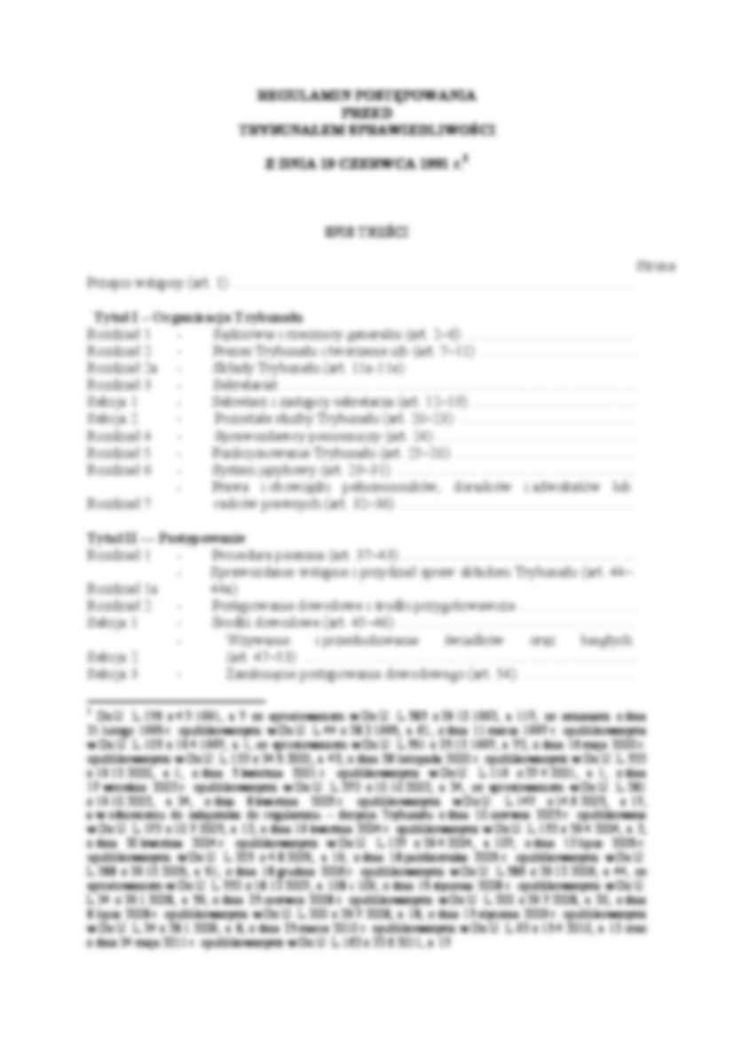 Regulamin TSUE - 1 lipca 2011 - strona 3