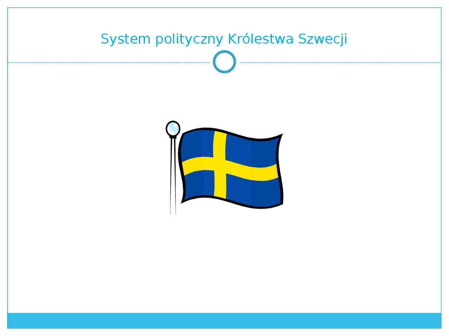 System polityczny Królestwa Szwecji-prezentacja - strona 1