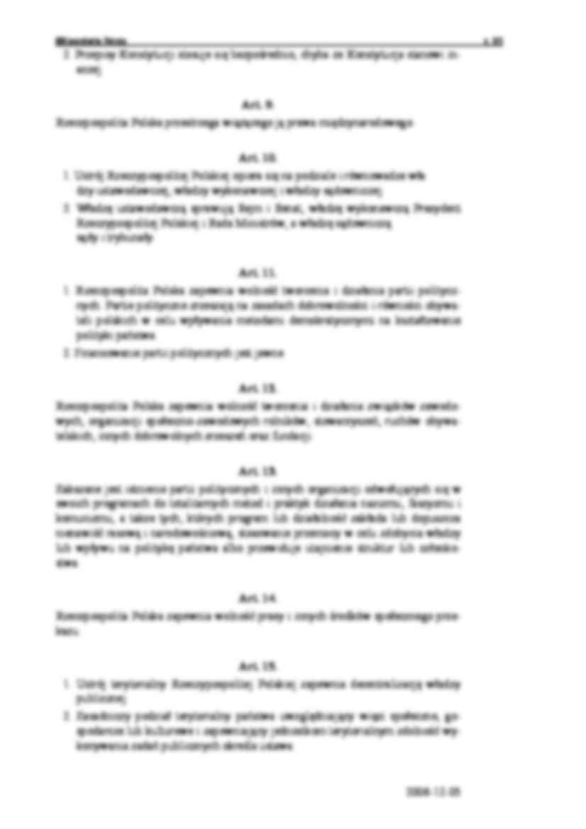 Konstytucja Rzeczpospolitej Polskiej - strona 3