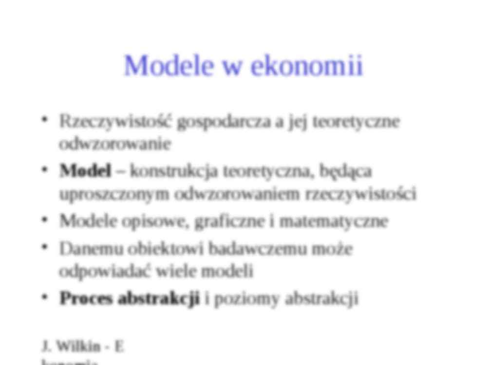 Podstawy metodologiczne ekonomii-prezentacja - strona 2