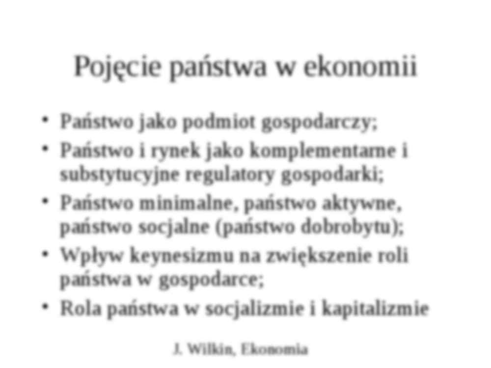 Rola państwa w gospodarce-prezentacja - strona 2