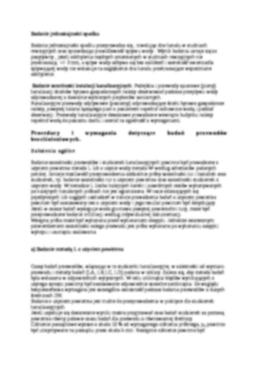 Badania i odbiory sieci kanalizacji grawitacyjnych-opracowanie - strona 3