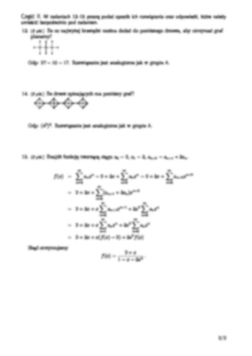Matematyka dyskretna, elektronika - kolokwium - strona 2