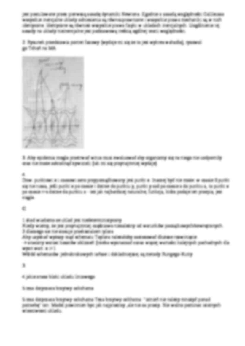 Modele układów dynamicznych-pytania egzamin 2009 - strona 2