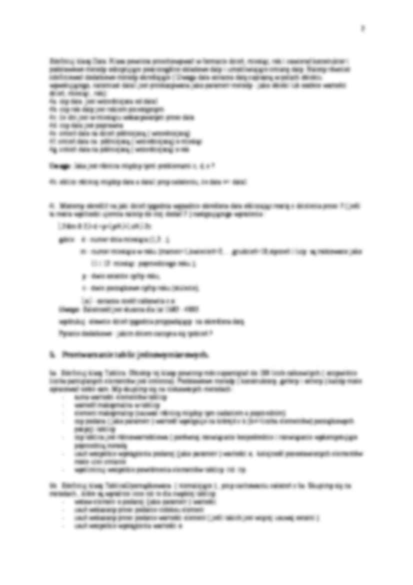 Podstawy programowania obiektowego-zadania - strona 2