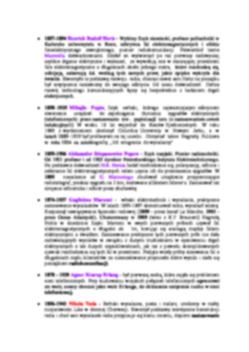 Światowi wynalazcy w dziedzinie Informatyki i Telekomunikacji-opracowanie - strona 2