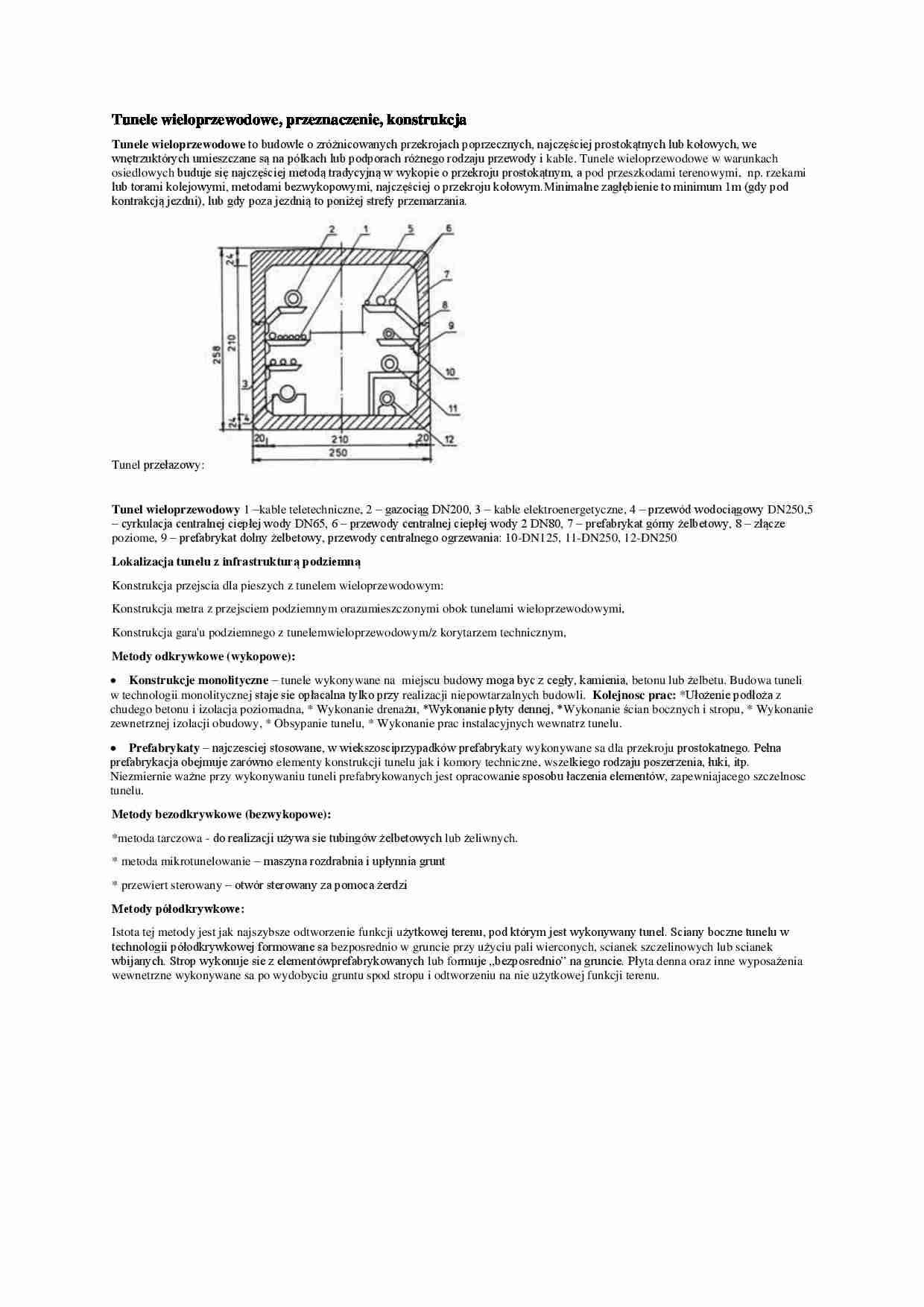 Tunele wieloprzewodowe-opracowanie - strona 1