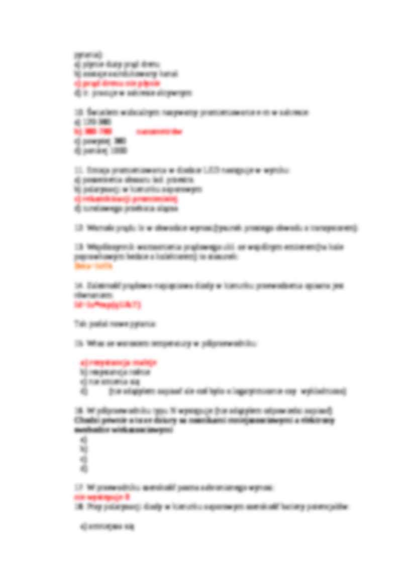 Elementy elektroniczne-pytania i odpowiedzi - strona 2