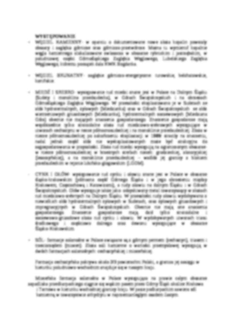 Baza i rynek surowców mineralnych w Polsce-opracowanie - strona 3