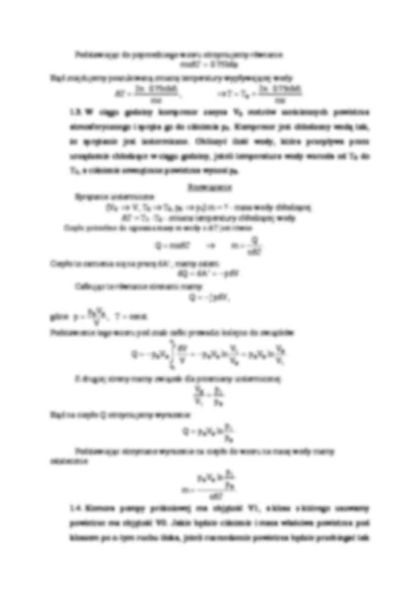Układy termodynamiczne i zasady termodynamiki zadania z rozwiązaniami-opracowanie - strona 2